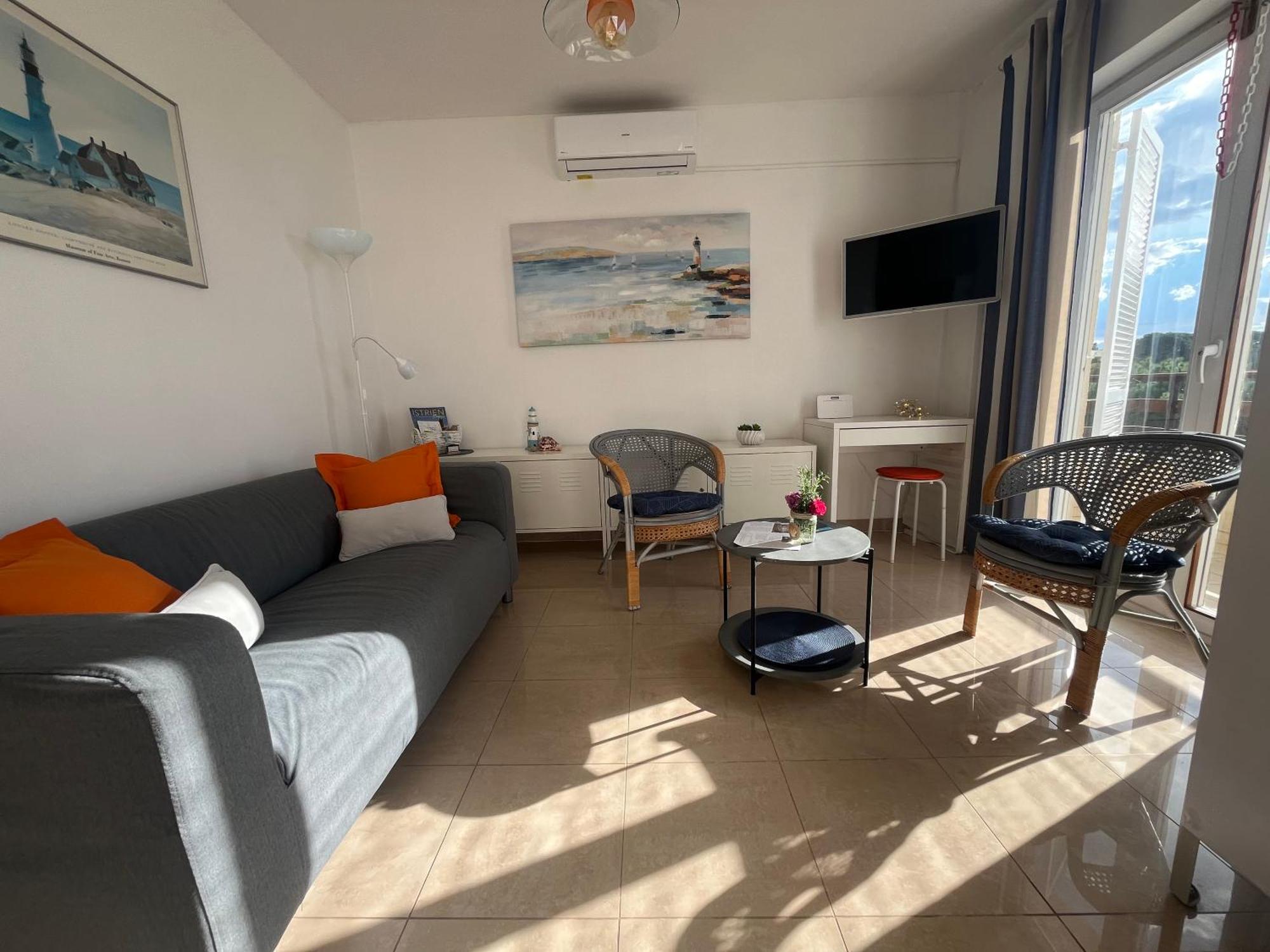 Apartment With A Sea View بولا المظهر الخارجي الصورة